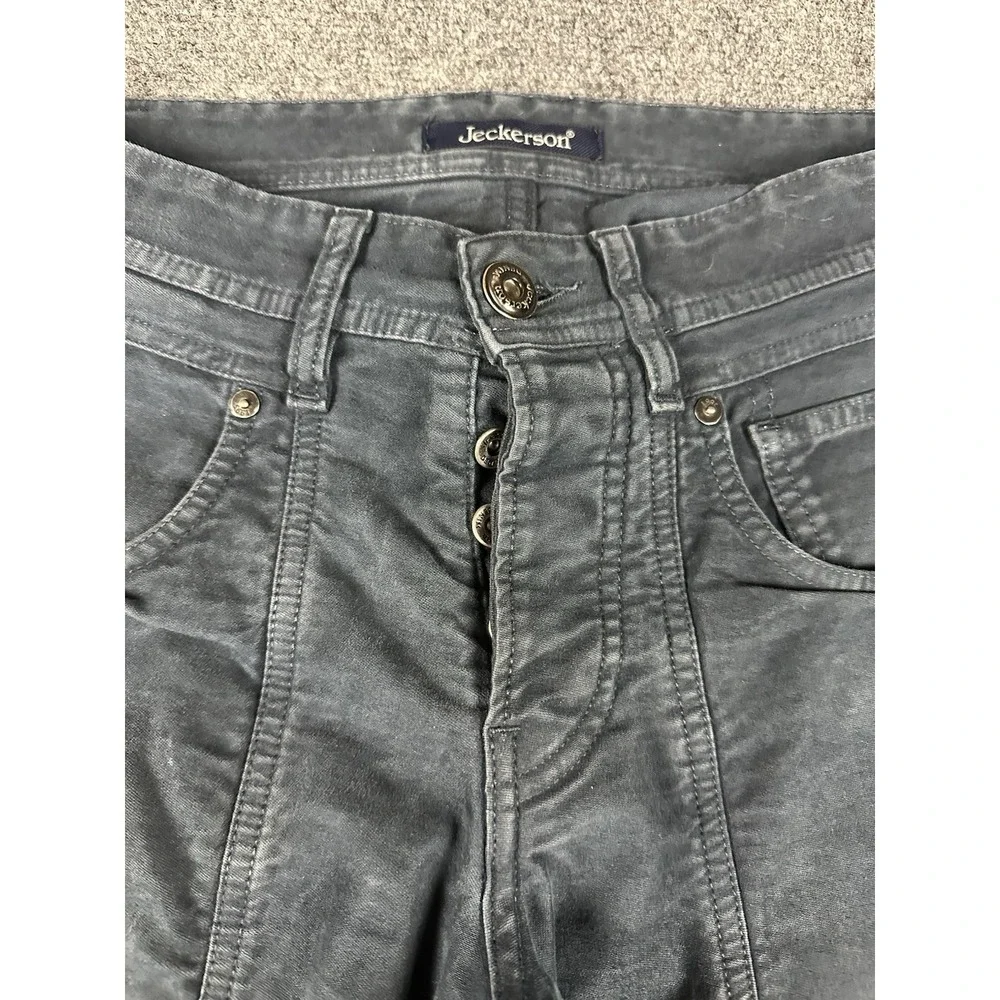 JECKERSON Men's Jeans Blue Patina  Cotton Stretch  Made In ITALY Size 31